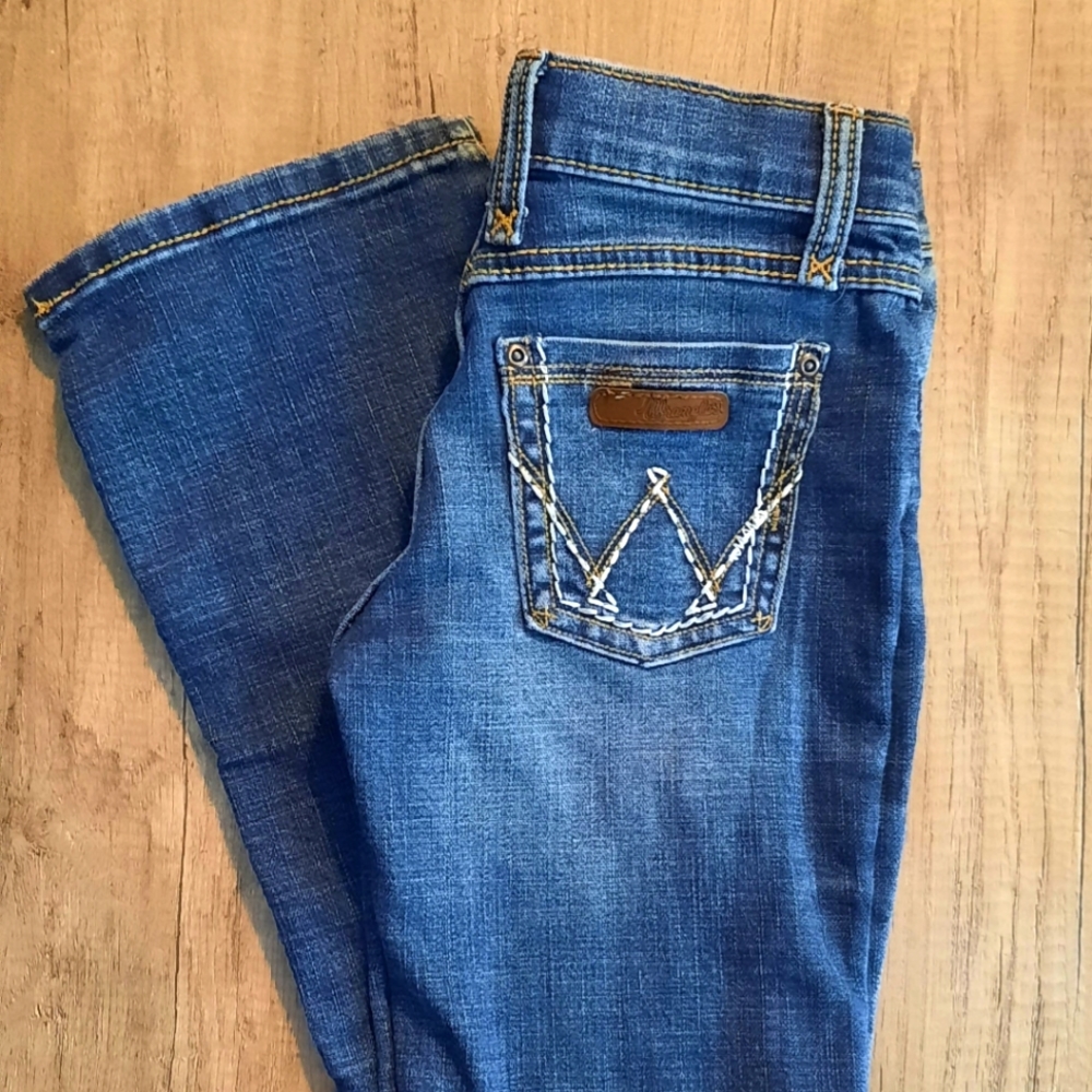 Girls Wrangler Bootcut Jean's Size 10 regular